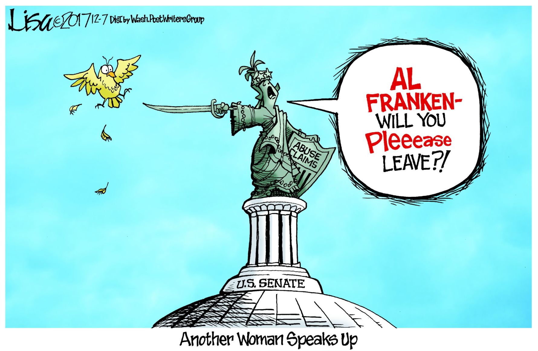 Lisa Benson cartoon